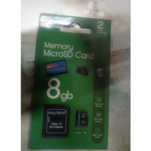 FULLTECH 8 GB SD ADAPTER